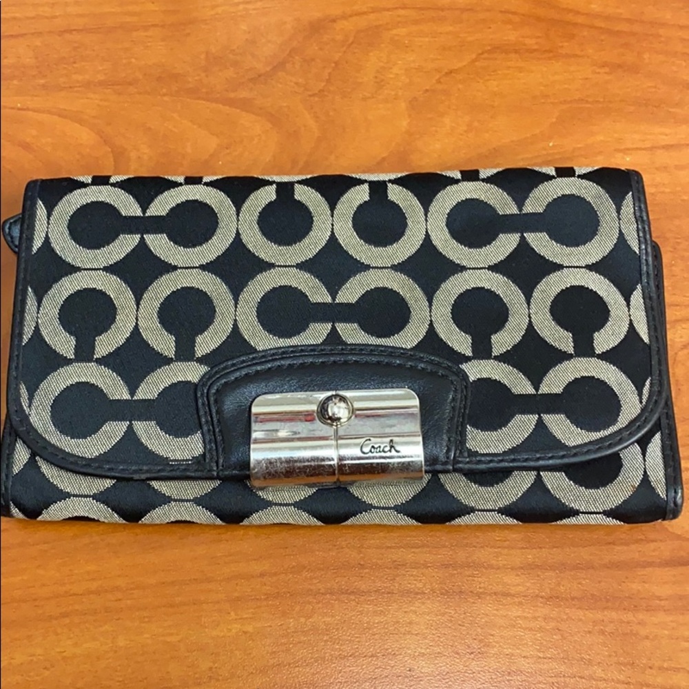 Leather Coach Wallet